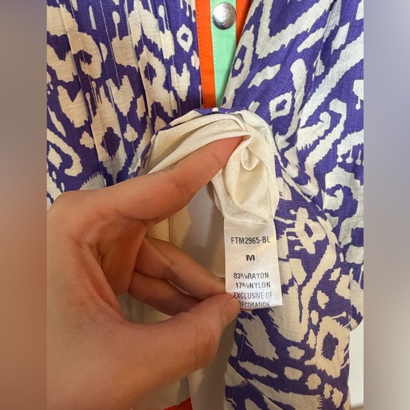 Anthropologie THML Calling Carolina Dress Size Medium - Picture 6 of 7